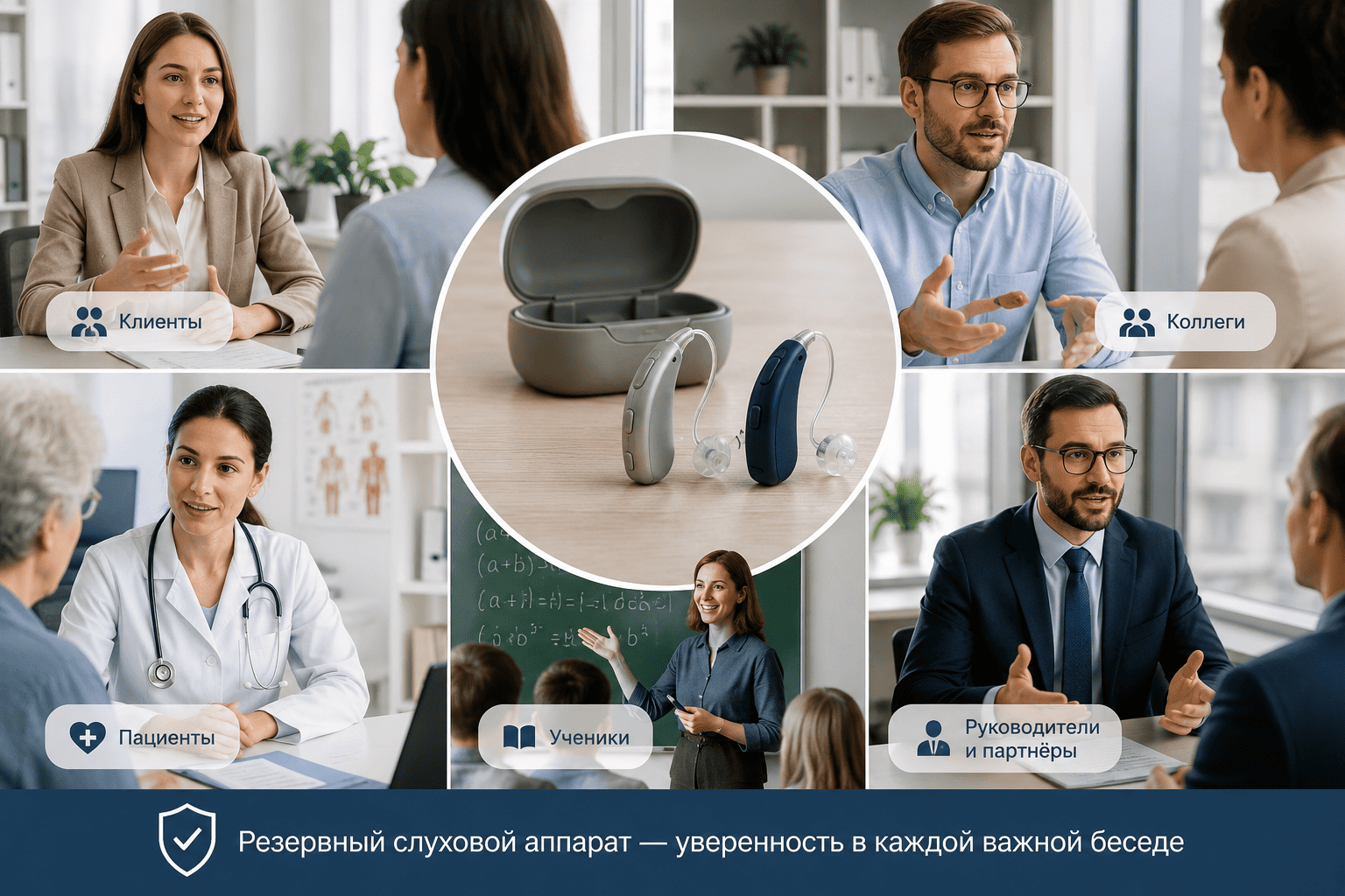 Резервный слуховой аппарат: кому он может быть полезен