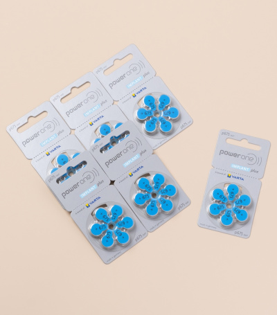 Батарейки Power One p675 implant plus (pack)