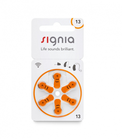 Батарейки Signia 13 (blister)
